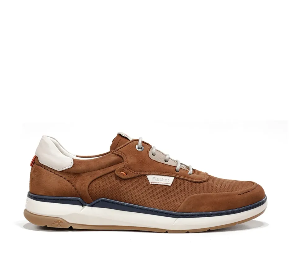 Fluchos Jeff F2210 Scarpe Uomo Marroni Slip On