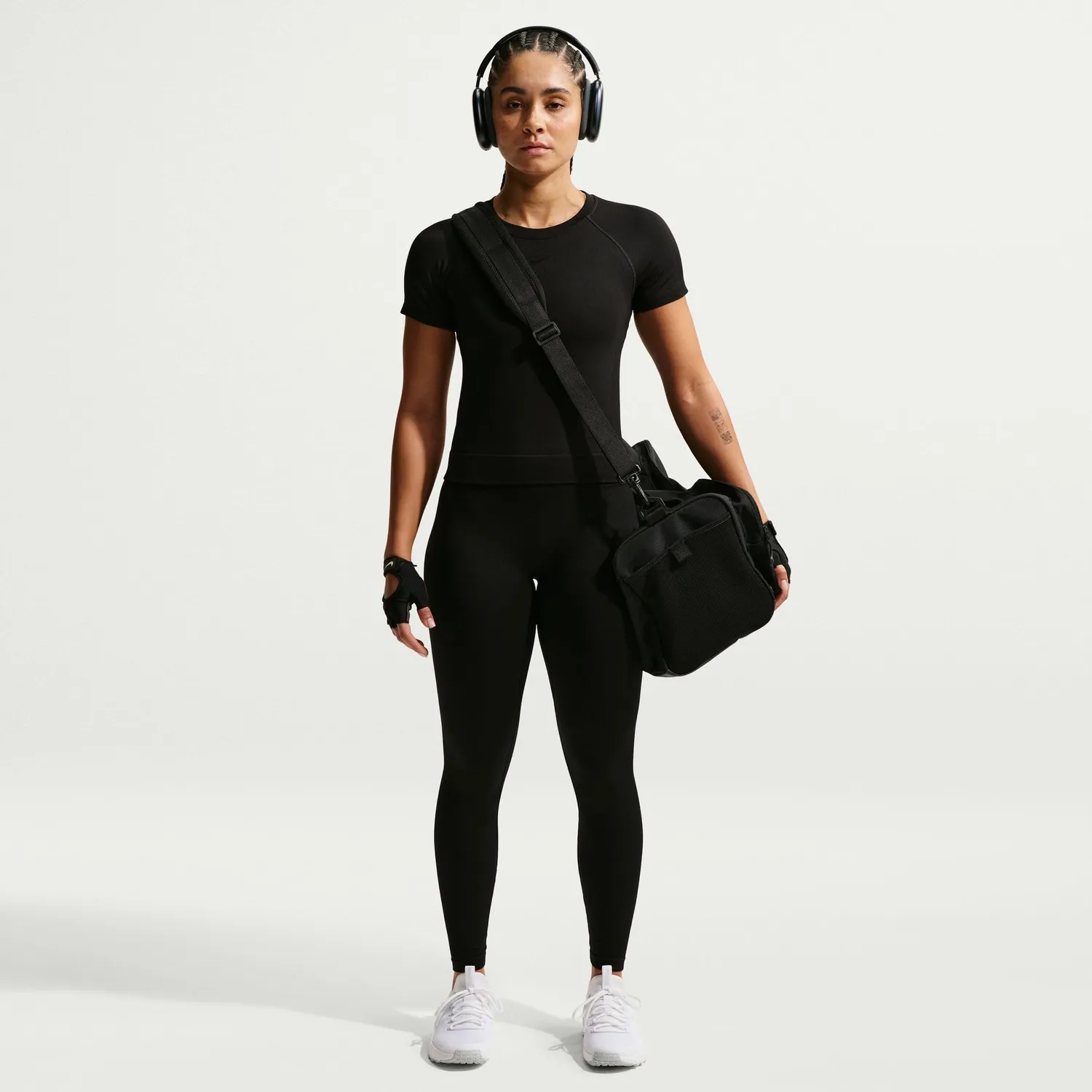 Nike Pro t-shirt donna XXS nera traspirante