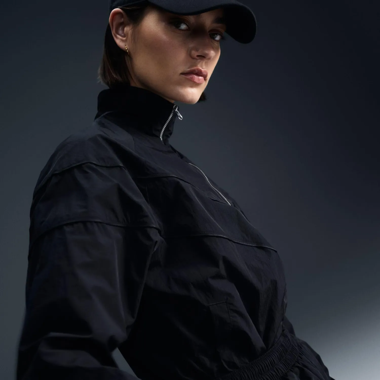 Nike Windrunner giacca donna taglia L antivento