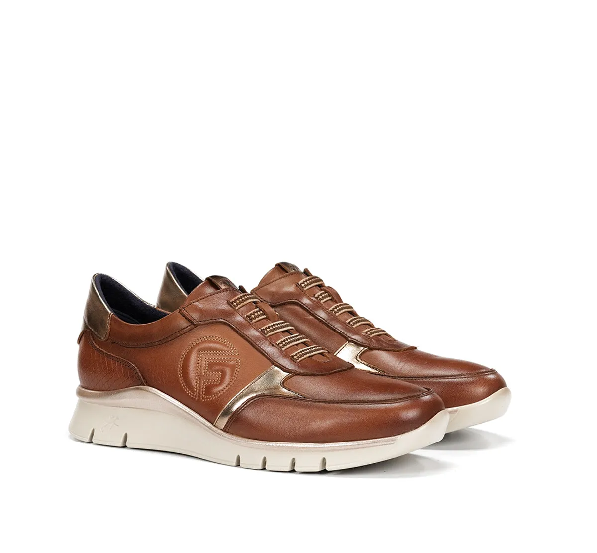 Fluchos Union F2074 sneakers donna marroni comode