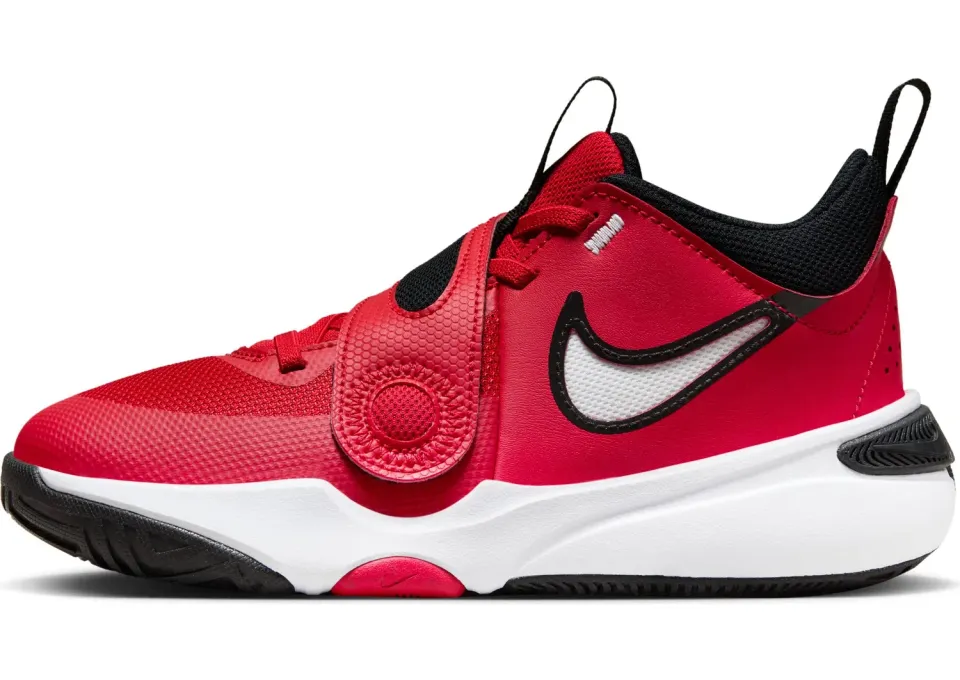 Nike Team Hustle D 11 sneakers basket bambini con strappo