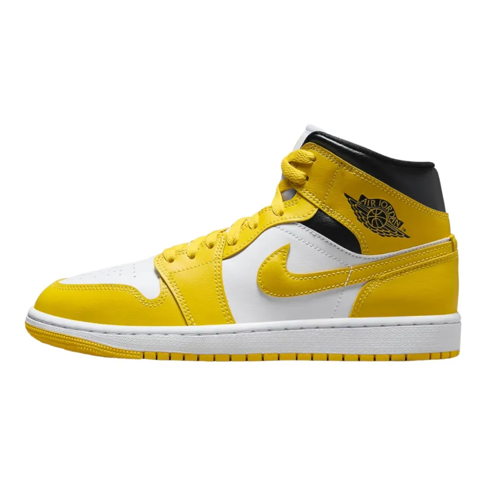 Jordan Air 1 Mid sneakers bianche casual