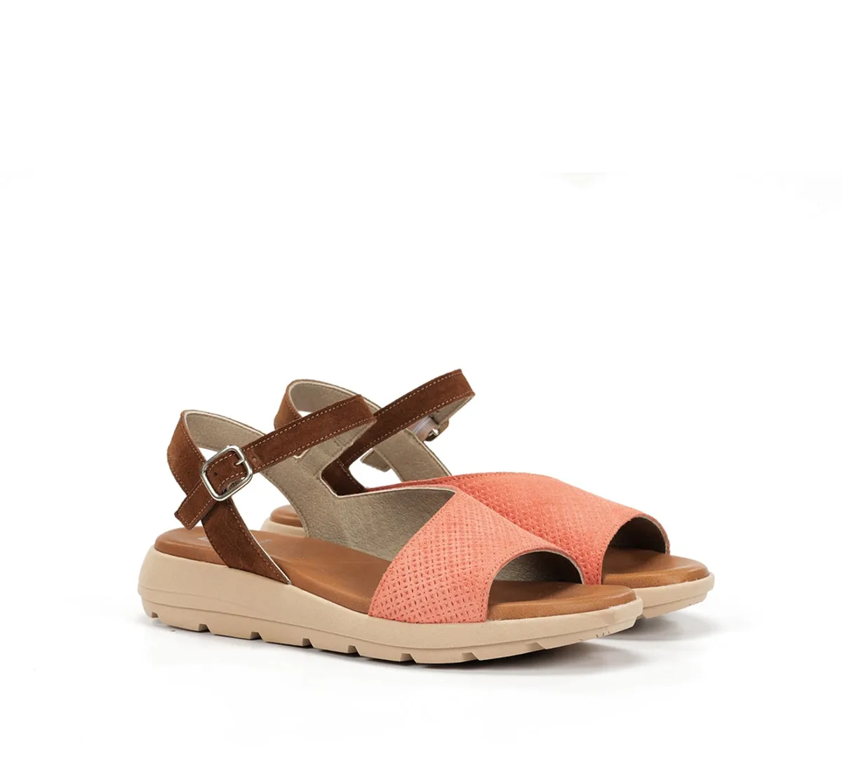Fluchos Gandia D9464 sandali nude leggeri