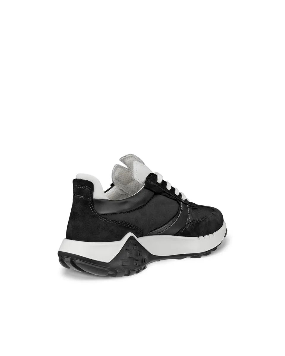 Ecco Retro Sneaker Sneakers Donna Mesh Pelle