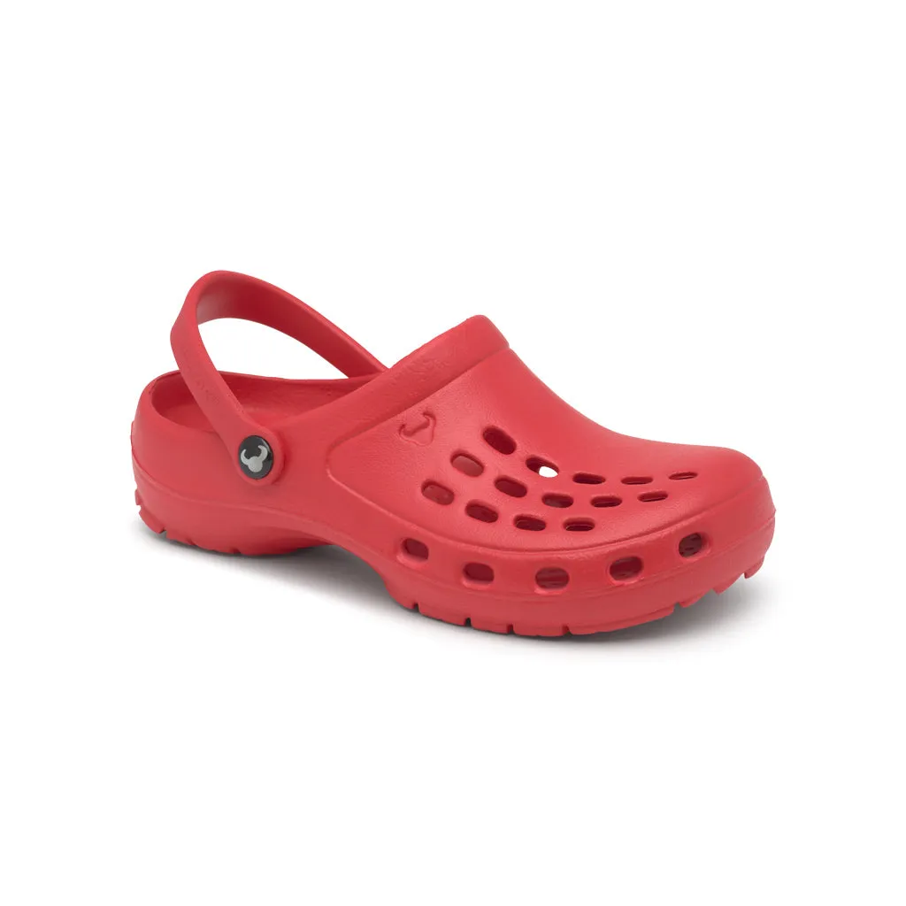 Suecos Loki Kids zoccoli rossi bambini