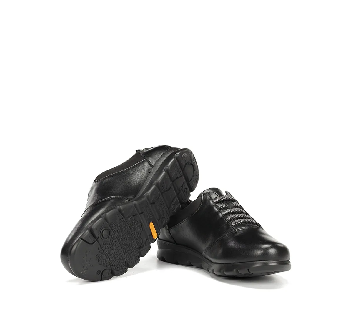 Fluchos Susan F0354 scarpe nere donna suola Dynergy