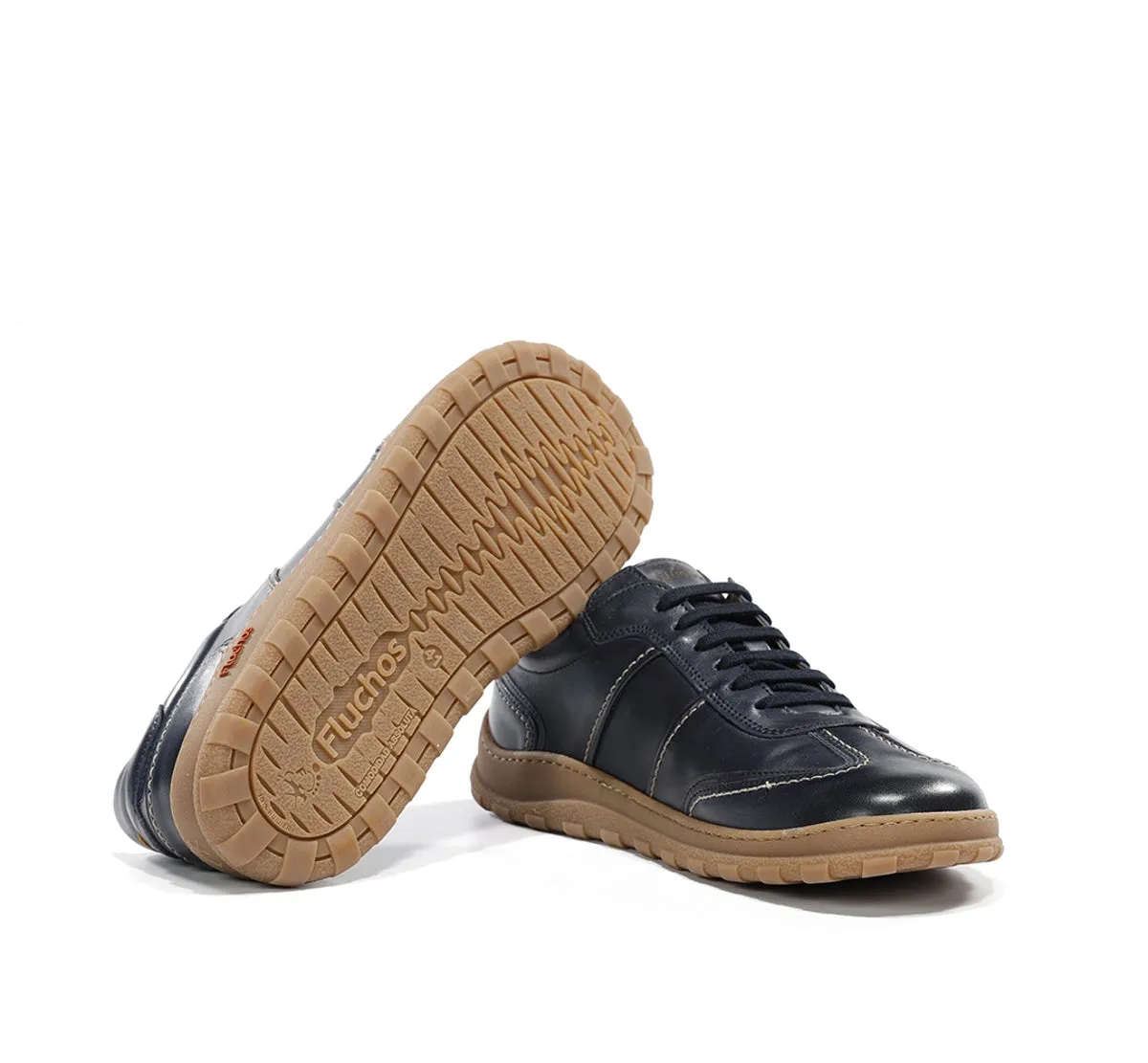 Fluchos Jerry F2501 Sneakers Uomo Blu Pianta Larga