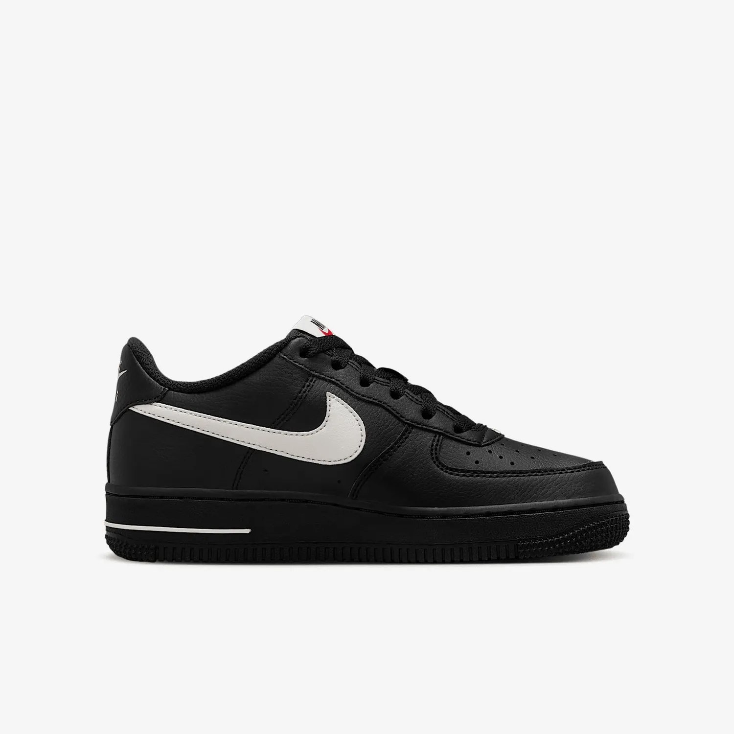 Nike Air Force 1 GS sneakers donna nere pelle 39 EU