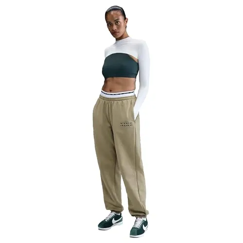 Nike Phoenix Fleece pantaloni donna XS vita alta in cotone