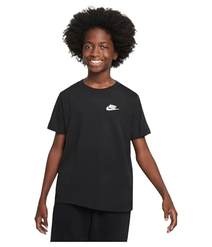 Nike NSW Tee Futura t-shirt bambino nera M