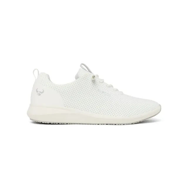 Suecos Klar scarpe unisex bianche traspiranti