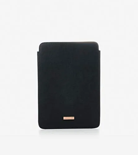 Alexander Smith Strass custodia tablet iPad nera 14x20 pelle