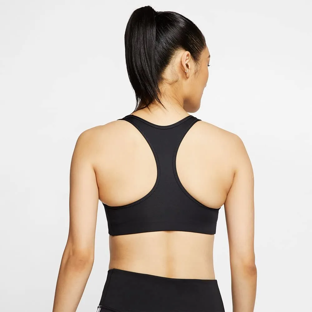 Nike T-Shirt reggiseno sportivo donna XS nero sostegno leggero