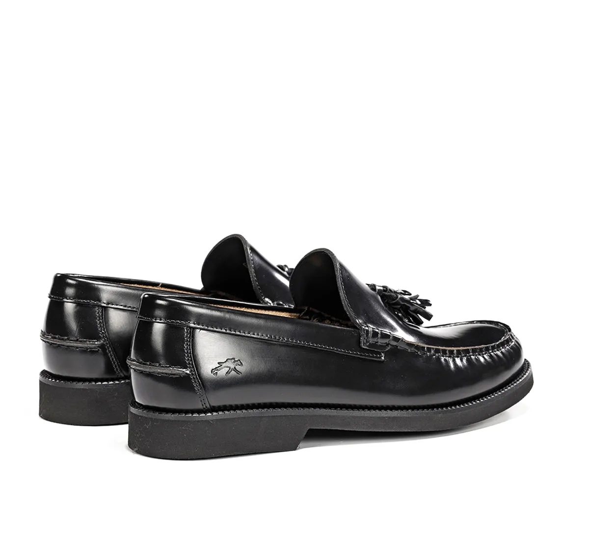 Fluchos Stamford F0047 mocassini uomo neri pelle