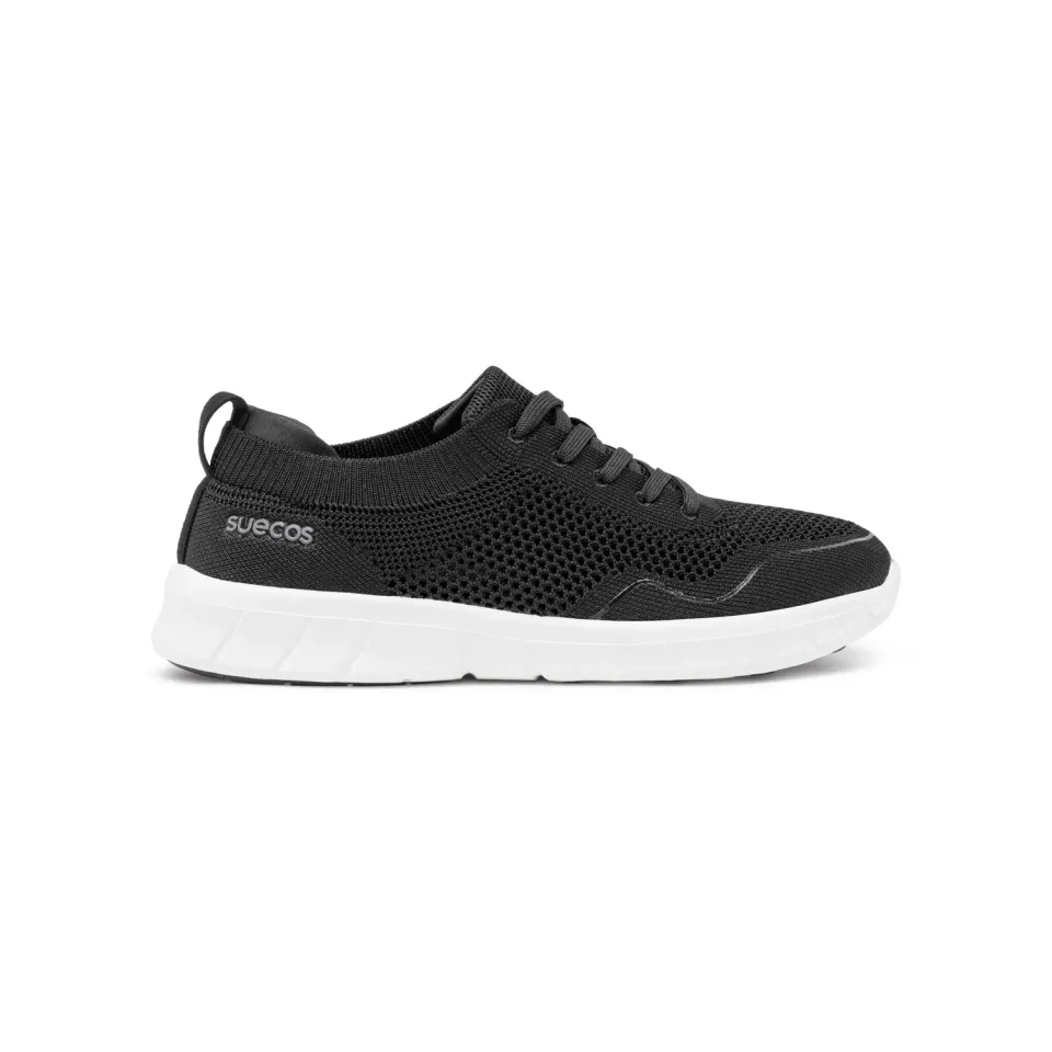 Suecos Lätt scarpe lavoro nero bianco traspiranti