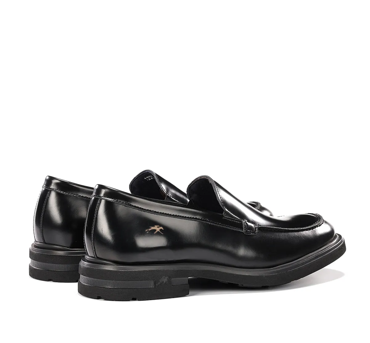 Fluchos Belgas F1223 mocassino nero pelle