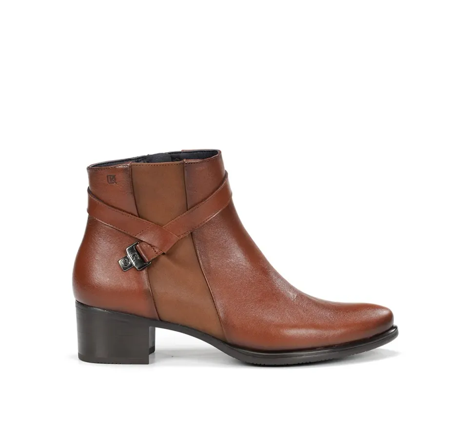 Fluchos Alegria D7232 stivaletti marroni zip