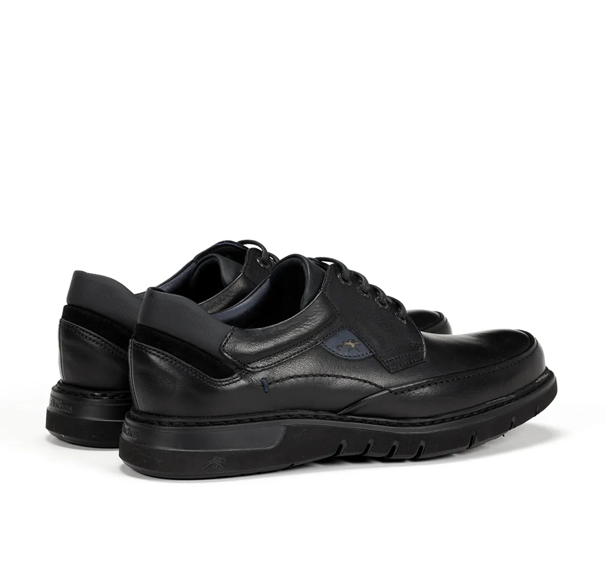 Fluchos Celtic F0248 scarpe uomo nere casual classiche