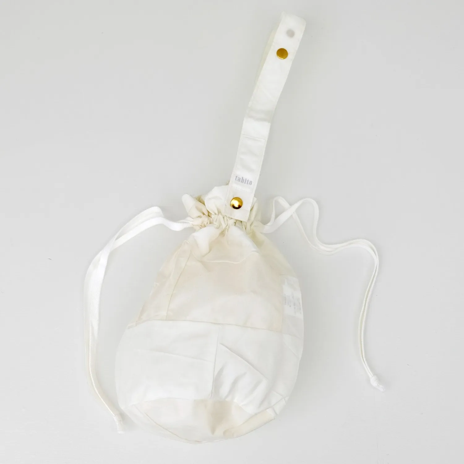 Tabito tabito65 AIRbag sacca portascarpe bianca riciclata