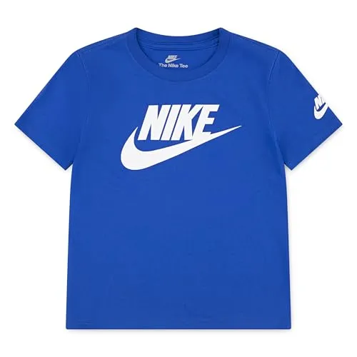 Nike Futura Evergreen T-Shirt Bimbo 5/6 anni royal
