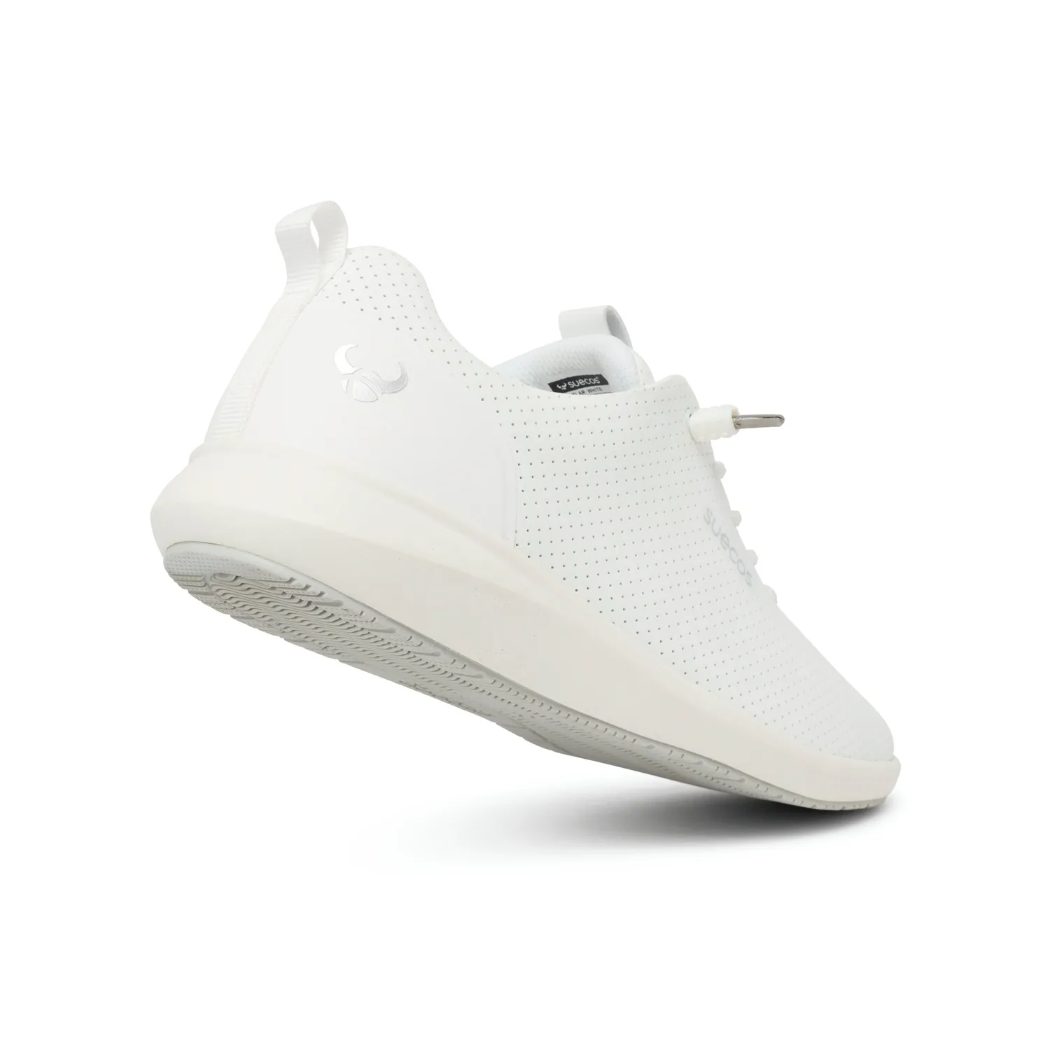 Suecos Klar scarpe unisex bianche traspiranti