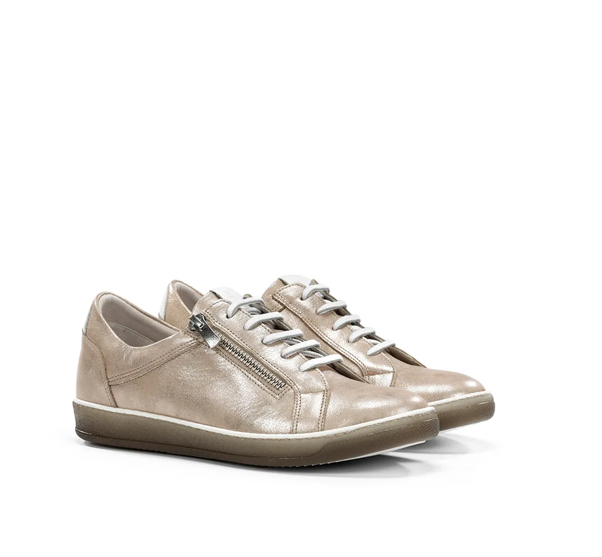Fluchos Karen D8225 sneakers donna oro sportiva