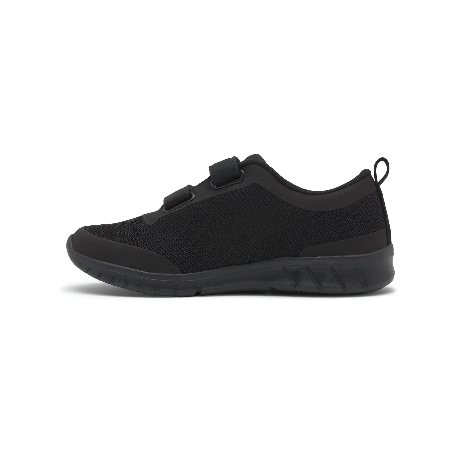 Suecos Alma Velcro scarpe unisex nere velcro