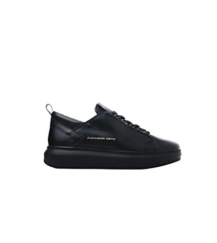 Alexander Smith Wembley sneakers uomo total black pelle