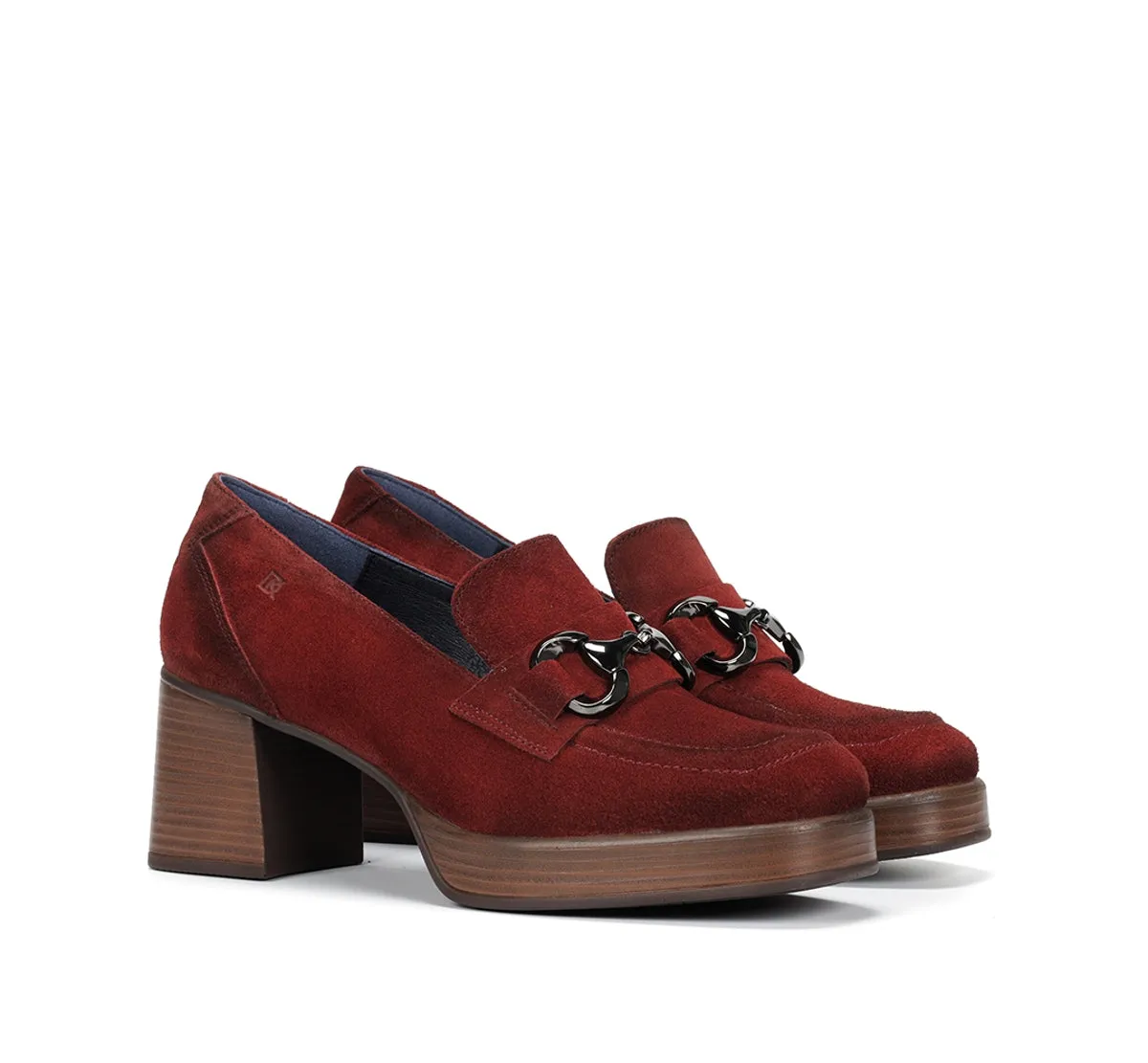 Dorking Cristel D9155 mocassini rossi donna