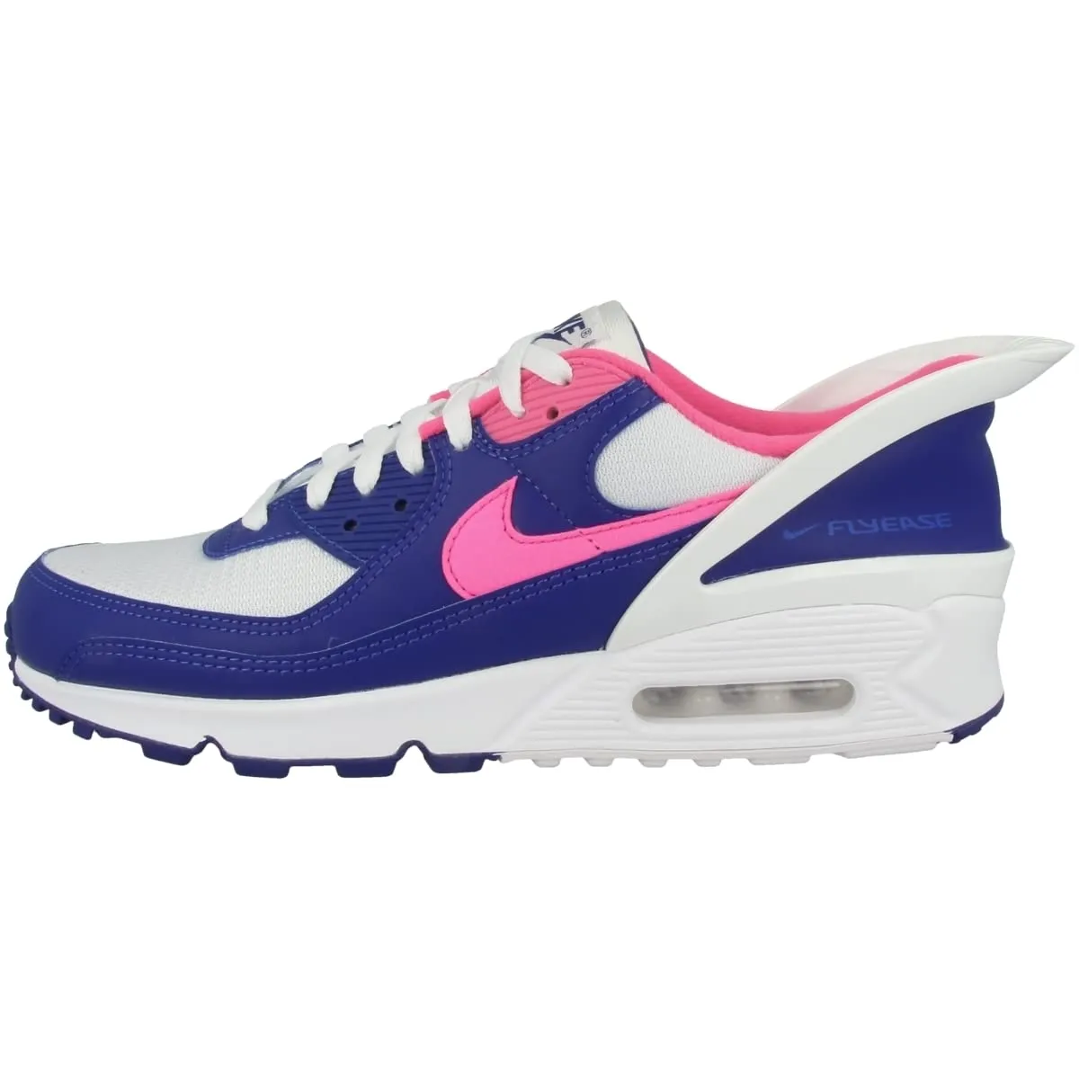 Nike Air Max 90 FlyEase scarpe uomo 44 EU bianche rosa