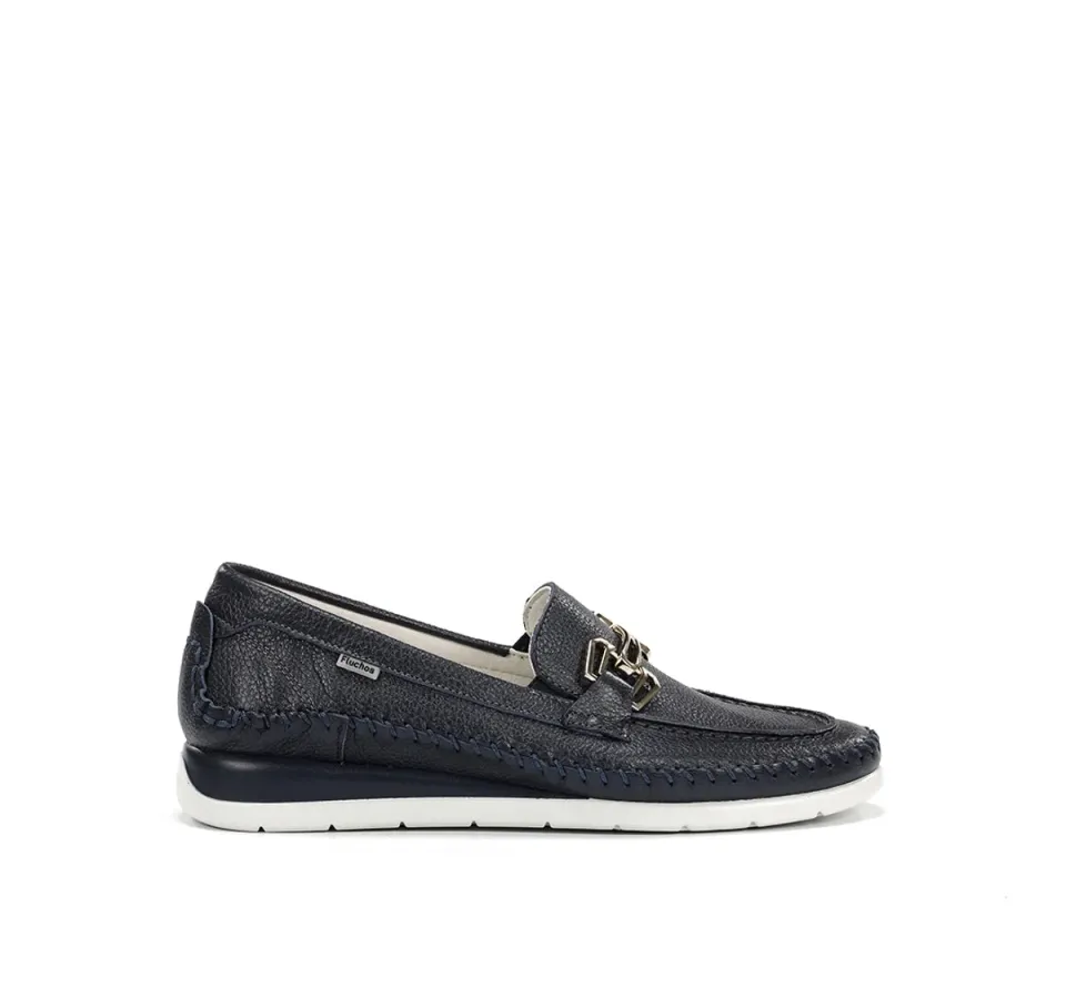 Fluchos Sella F2141 mocassino blu donna