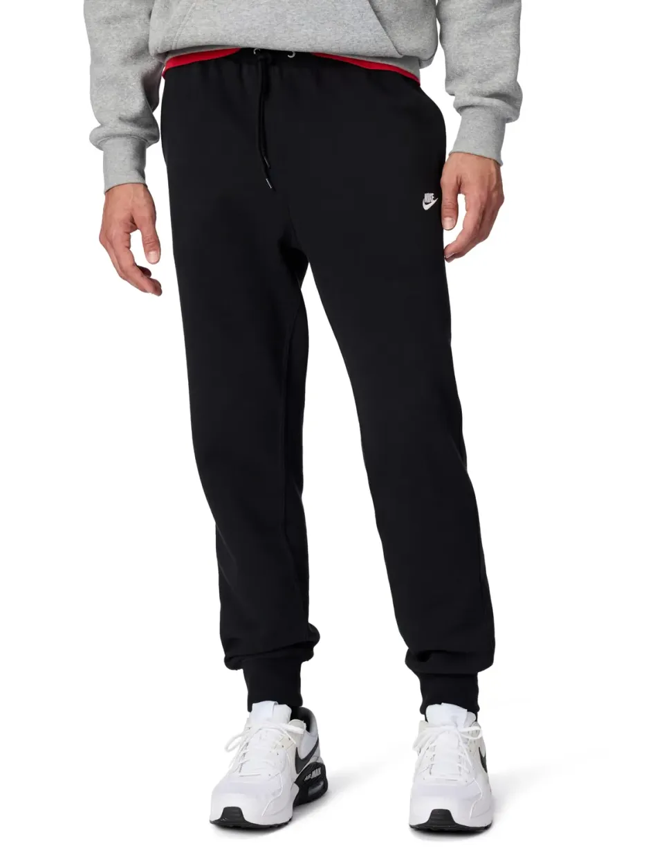 Nike Club BB pantaloni tuta uomo M neri morbidi