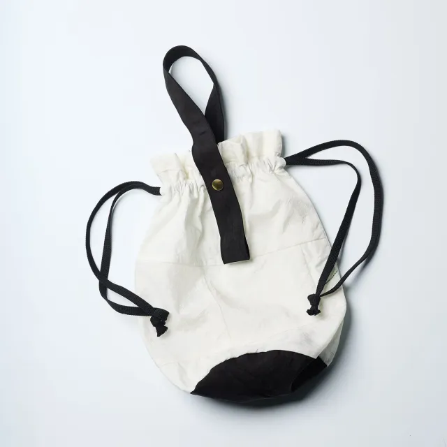 Tabito AIRbag tabito65 sacca portascarpe bianco-nera nylon