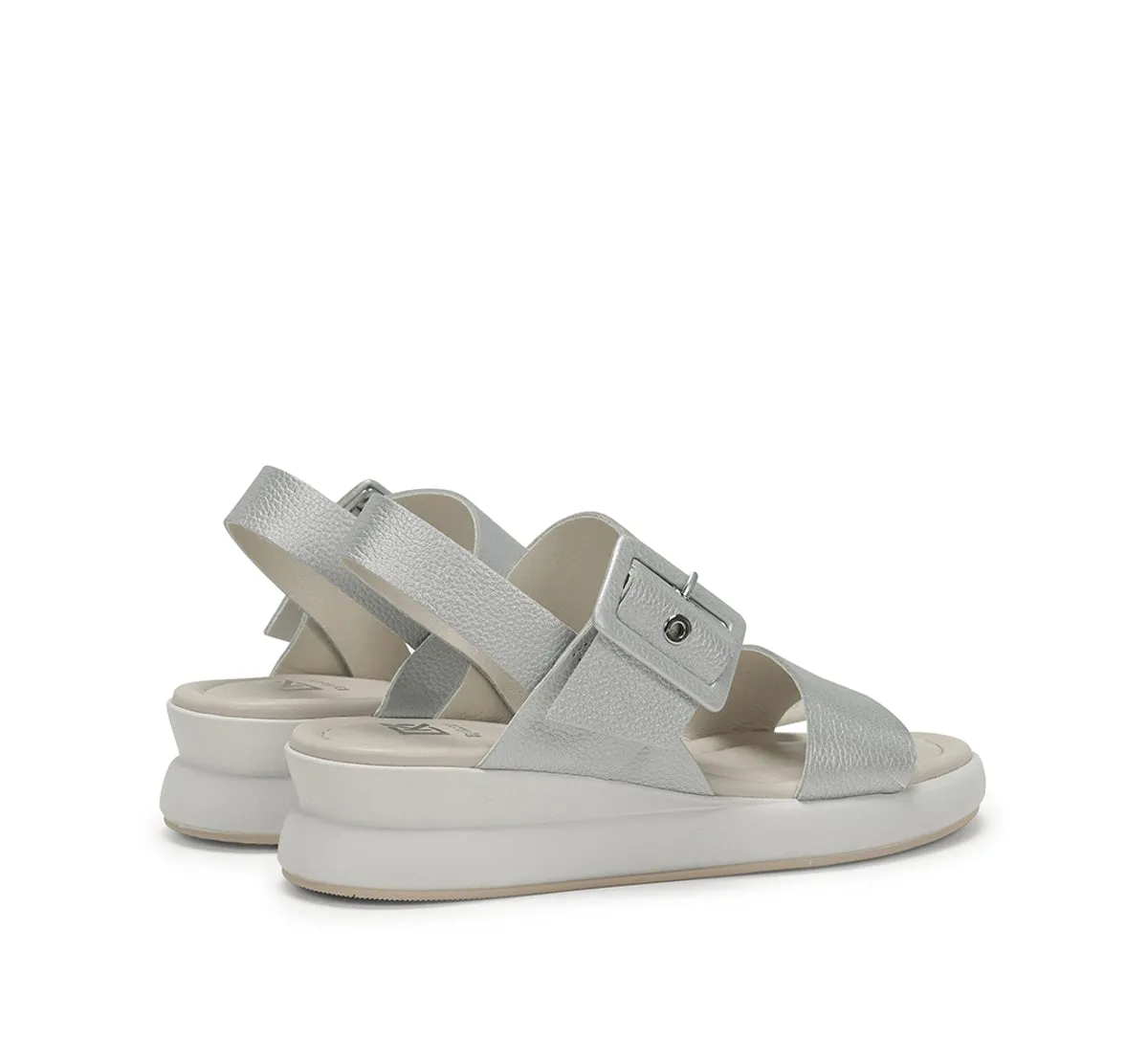 Dorking Slam D9088 sandali donna argento fibbie