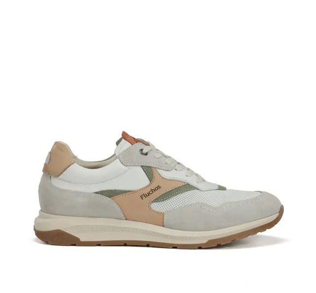 Fluchos Karter F2404 Sneakers Grigie Uomo Largo