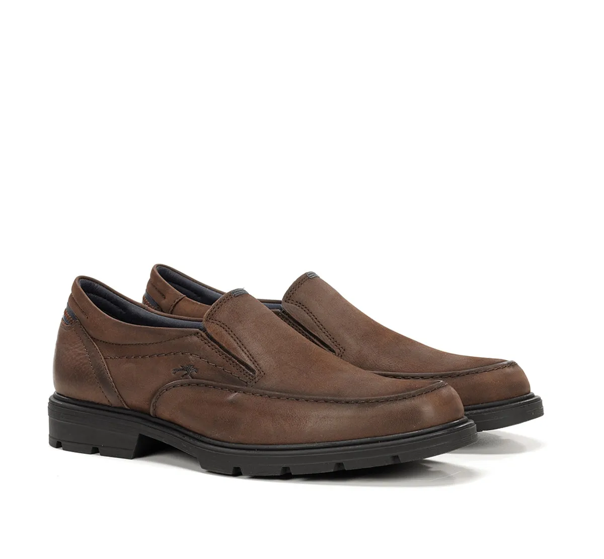 Fluchos Fredy F1606 Slip On Uomo Marrone