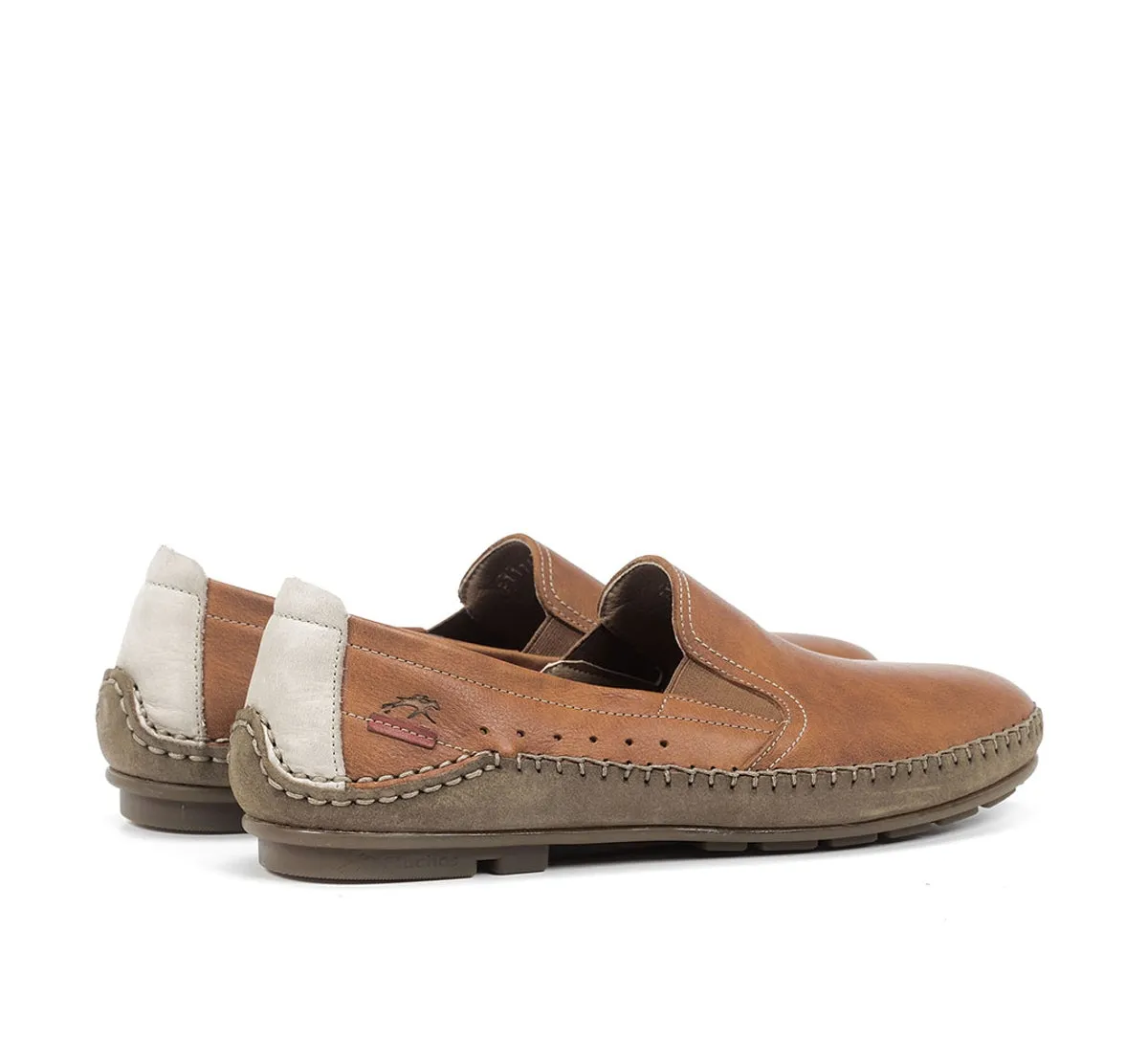 Fluchos Dorian F1174 mocassino marrone uomo flessibile