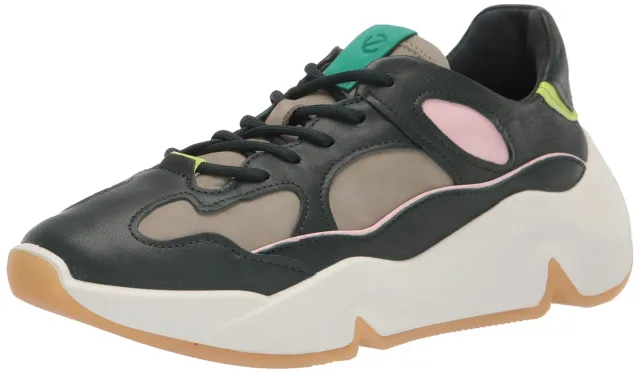Ecco Chunky Sneaker Hygge stivali donna in pelle con pile