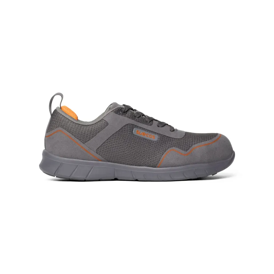 Suecos Stalbil Safety Scarpe Grigie Punta