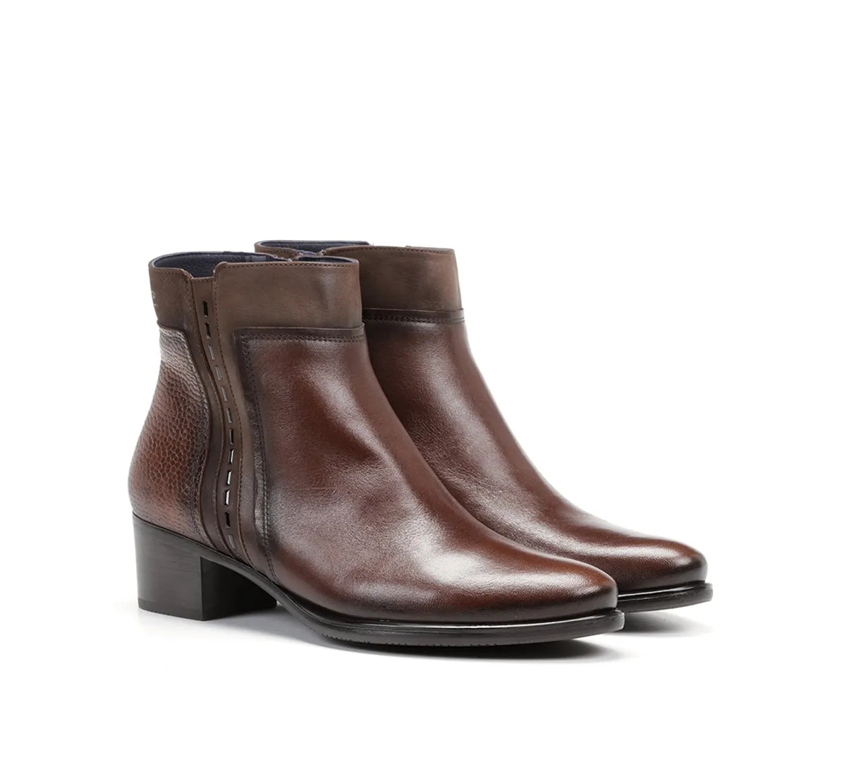 Fluchos Alegria D8271 tronchetto donna marrone zip