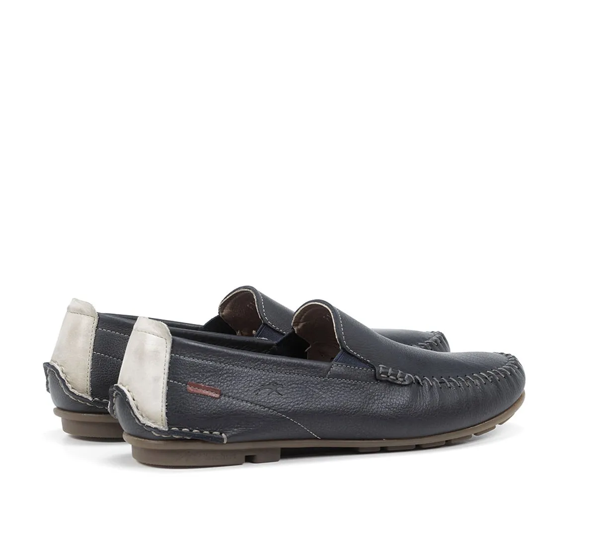 Fluchos Dorian F1173 mocassini uomo blu comfort