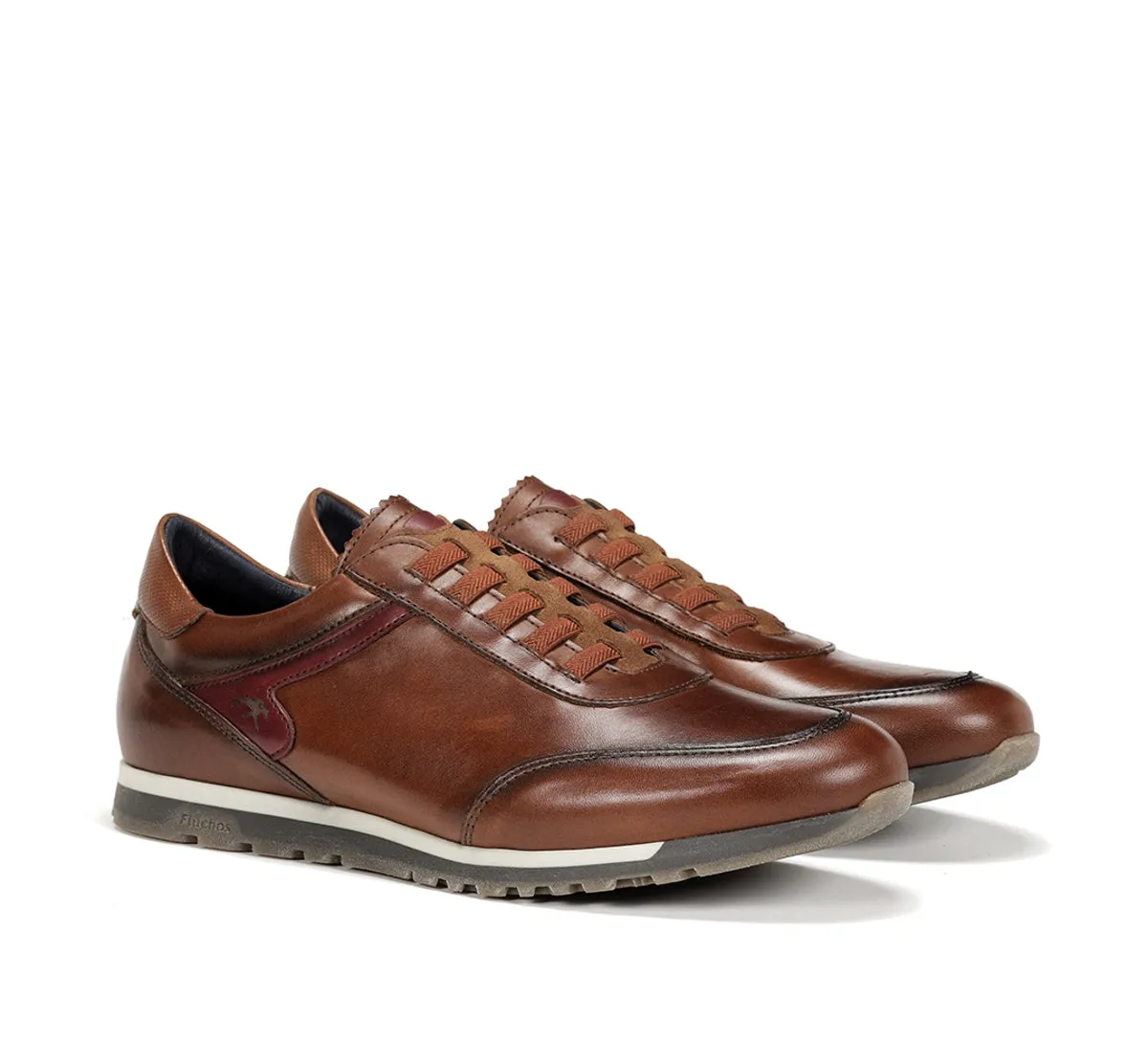 Fluchos Sander F1195 sneakers uomo marroni ammortizzate