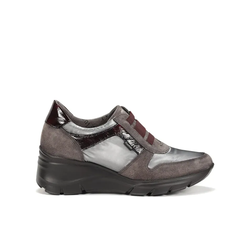 Fluchos Olas F1509 Sneakers Grigie Donna Zeppa