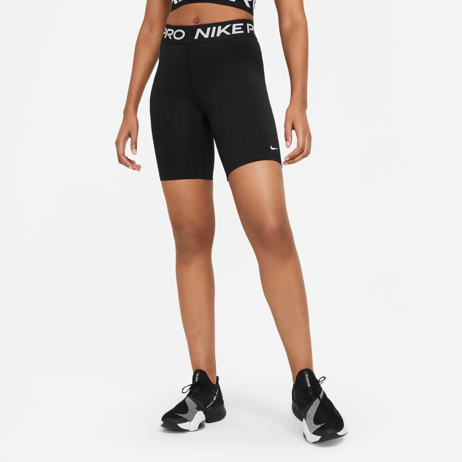 Nike Pro 365 shorts donna S nero/bianco compressione