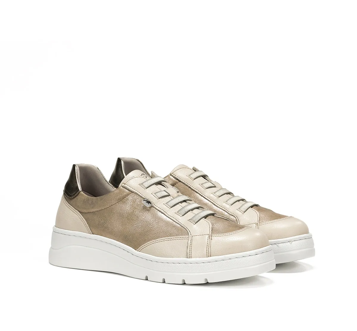 Fluchos Pompas F1918 sneakers donna tortora leggere