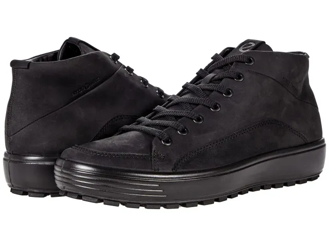 Ecco Soft 7 Tred M Mid-Cut stivaletti uomo nabuk idrorepellente
