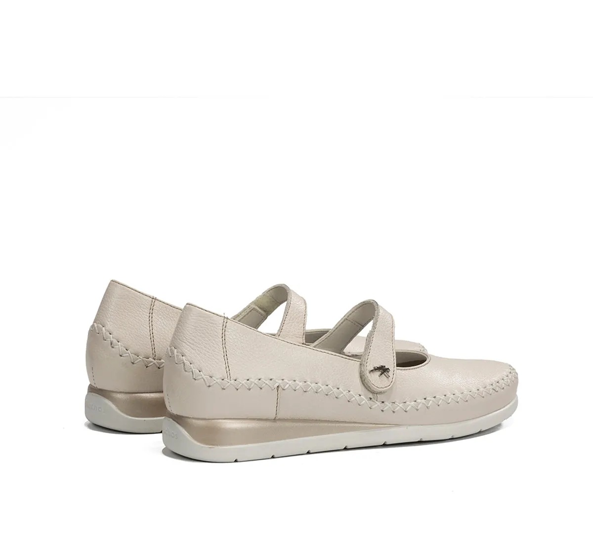 Fluchos Sella F2146 scarpa donna taupe zeppa