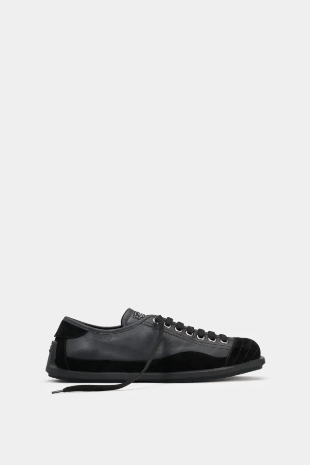 Eytys Balestra sneakers pelle nere barefoot