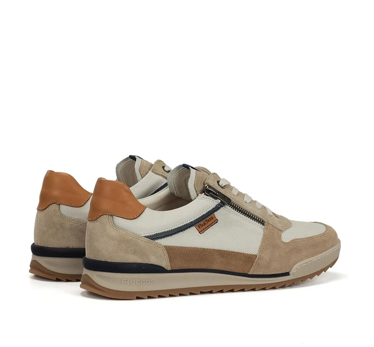 Fluchos Elder F2385 sneakers beige uomo comode