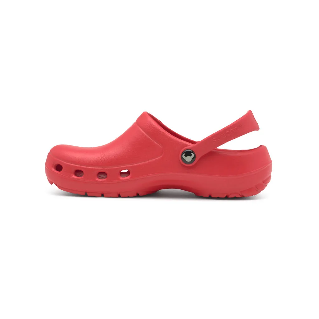 Suecos Loki Kids zoccoli rossi bambini